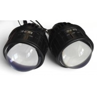 Світлодіодні лінзи протитуманні LED Qline AES FX 3" (2 шт)