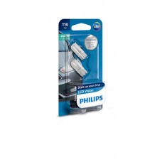 Комплект светодиодных ламп Philips 12791B2 T10 LED 4500K 12V B2