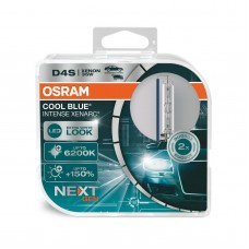 Комплект ксеноновых ламп Osram D4S 35W P32D-5 Cool Blue Intense Next Gen +150% 1 пара (66440CBN-HCB)