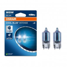 Комплект галогенових ламп OSRAM 2825CBN-2BL W5W Cool Blue Intense 5W 12V W2.1x9.5d (2 шт)