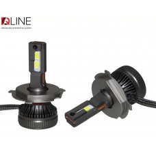 Лампи світлодіодні QLine DualVision 65W H4 6000K (2шт.)