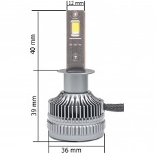 H1 (5000К) Prime-X MAX Pro комплект світлодіодних ламп (2 шт.)