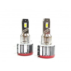 Комплект світлодіодних ламп R20 H15 100W Canbus 6000K 12/24V