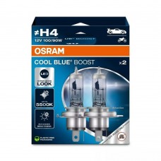 Комплект галогенових ламп OSRAM 62193CBB-2HB H4 Cool Blue Boost 100/90W 12V P43T (2 шт)