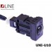 Кнопка підігріва сидінь QLine Fiber UNI-U10 – QLine – Обігріви <br><br> Купити в AutoProDrive – Оригінальна якість – Зручно отримати у відділенні – Доступна розстрочка – Консультація перед покупкою 