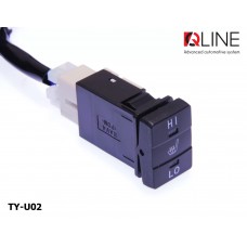 Кнопка підігріва сидінь QLine Fiber TY-U02 Кнопка підігріва сидінь QLine Fiber TY-U02