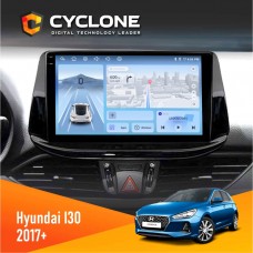 Штатна магнітола Hyundai i30 2017+ Cyclone 4x64, DSP, 4G, 2k