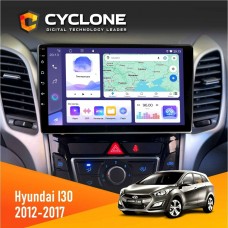 Штатна магнітола Hyundai i30 2012-2017 CAN Cyclone 4x64, DSP
