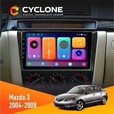 Штатна магнітола Mazda 3 2004-2008 Cyclone 2x32