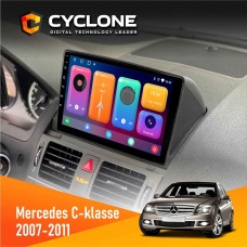 Штатна магнітола Mercedes-Benz C-klasse (W204) 2007-2011 Cyclone 2x32