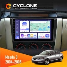 Штатна магнітола Mazda 3 2004-2008 Cyclone 4x64, DSP