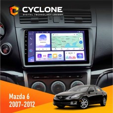 Штатна магнітола Mazda 6 GH 2007-2012 Cyclone 4x64, DSP