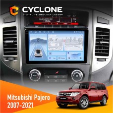 Штатна магнітола Mitsubishi Pajero 2007-2021 Cyclone 4x64, DSP, 4G, 2k