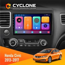 Штатна магнітола Honda Civic 2013-2017 Cyclone 2x32