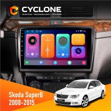 Штатна магнітола Skoda SuperB 2008-2015 Cyclone 2x32