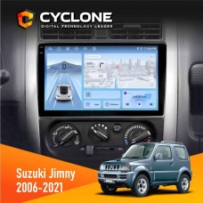 Штатна магнітола Suzuki Jimny 2006-2021 Cyclone 4x64, DSP, 4G, 2k