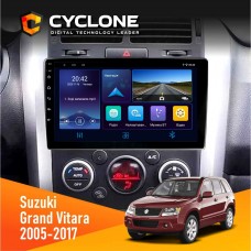 Штатна магнітола Suzuki Grand Vitara 2005-2017 Cyclone 4x64, DSP, DVR