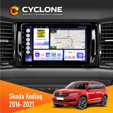 Штатна магнітола Skoda Kodiaq 2016-2021 Cyclone 4x64, DSP, 2k