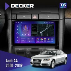 Штатна магнітола Audi A4 2000-2009 Decker TS 4x64, DSP 4G, 2k