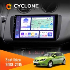 Штатна магнітола Seat Ibiza 2008-2015 Cyclone 4x64, DSP