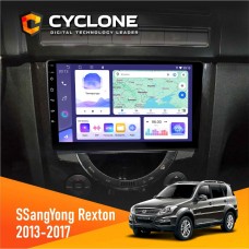 Штатна магнітола SsangYong Rexton 2013-2017 Cyclone 4x64, DSP