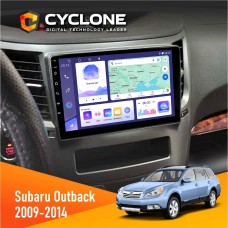 Штатна магнітола Subaru Outback 2009-2014 Cyclone 4x64, DSP