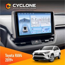 Штатна магнітола Toyota RAV4 2019+ Cyclone 4x64, 4G, DSP, 2k