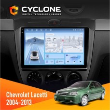 Штатна магнітола Chevrolet Lacetti 2004-2013 Cyclone 4x64, DSP, 4G, 2k