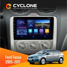 Штатна магнітола Ford Focus 2 2005-2011 Cyclone 4x64, DSP, DVR
