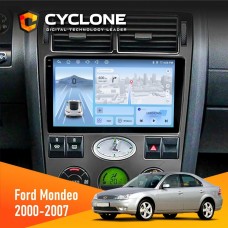 Штатна магнітола Ford Mondeo 2000-2007 Cyclone 4x64, DSP, 4G, 2k
