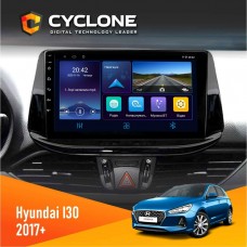 Штатна магнітола Hyundai i30 2017+ Cyclone 4x64, DSP, DVR