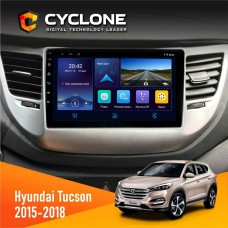 Штатна магнітола Hyundai Tucson 3 2015-2018 Cyclone 4x64, DSP, DVR