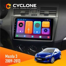 Штатна магнітола Mazda 3 2009-2013 Cyclone 2x32