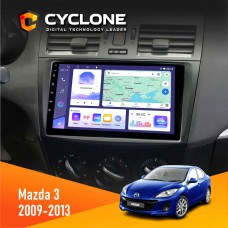 Штатна магнітола Mazda 3 2009-2013 Cyclone 4x64, DSP