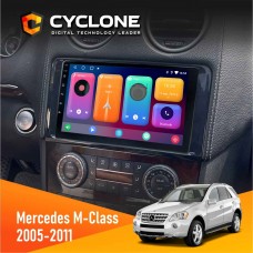 Штатна магнітола Mercedes-Benz M-Class W164 2005-2011 Cyclone 2x32