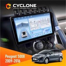 Штатна магнітола Peugeot (5008) 2009-2016 Cyclone 4x64, DSP, 4G, 2k