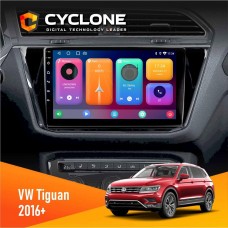 Штатна магнітола Volkswagen Tiguan 2016+ Cyclone 2x32