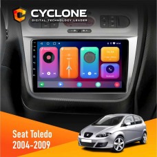 Штатна магнітола Seat Toledo 2004-2009 Cyclone 2x32