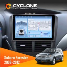 Штатна магнітола Subaru Forester 2008-2012 Cyclone 4x64, DSP, 4G, 2k