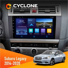 Штатна магнітола Subaru Legacy 2014-2020 Cyclone 4x64, DSP, DVR