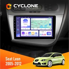 Штатна магнітола Seat Leon 2005-2015 Cyclone 4x64, DSP