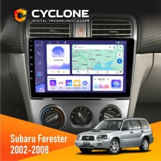 Штатна магнітола Subaru Forester 2002-2008 Cyclone 4x64, DSP