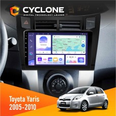 Штатна магнітола Toyota Yaris 2005-2010 Cyclone 4x64, DSP