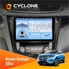 Штатна магнітола Nissan Qashqai, X-Trail 2014+ Сlimate Cyclone 4x64, 4G, DSP, 2k