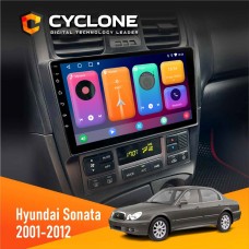 Штатна магнітола Hyundai Sonata (EF) 2001-2012 Cyclone 2x32
