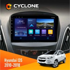 Штатна магнітола Hyundai ix35 2010-2018 Cyclone 4x64, DSP, DVR