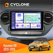 Штатна магнітола Hyundai I10 2013-2015 Cyclone 4x64, DSP
