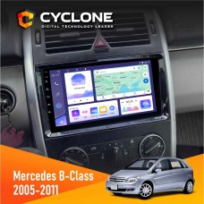 Штатна магнітола Mercedes-Benz B-Class T245 2005-2011 Cyclone 4x64, DSP