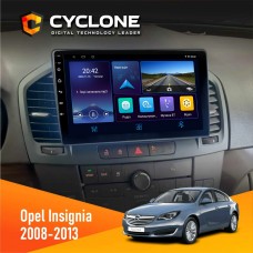 Штатна магнітола Opel Insignia 2008-2013 Cyclone 4x64, DSP, DVR