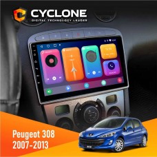 Штатна магнітола Peugeot 308 2007-2013 Silver Cyclone 2x32